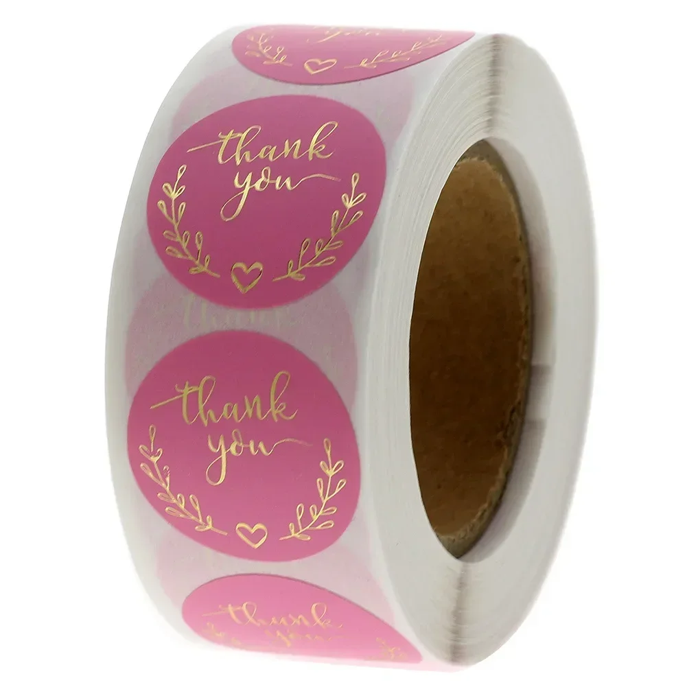 50-500pcs Thank You Sticker Pi - Stationery Supplies Business recension och pris