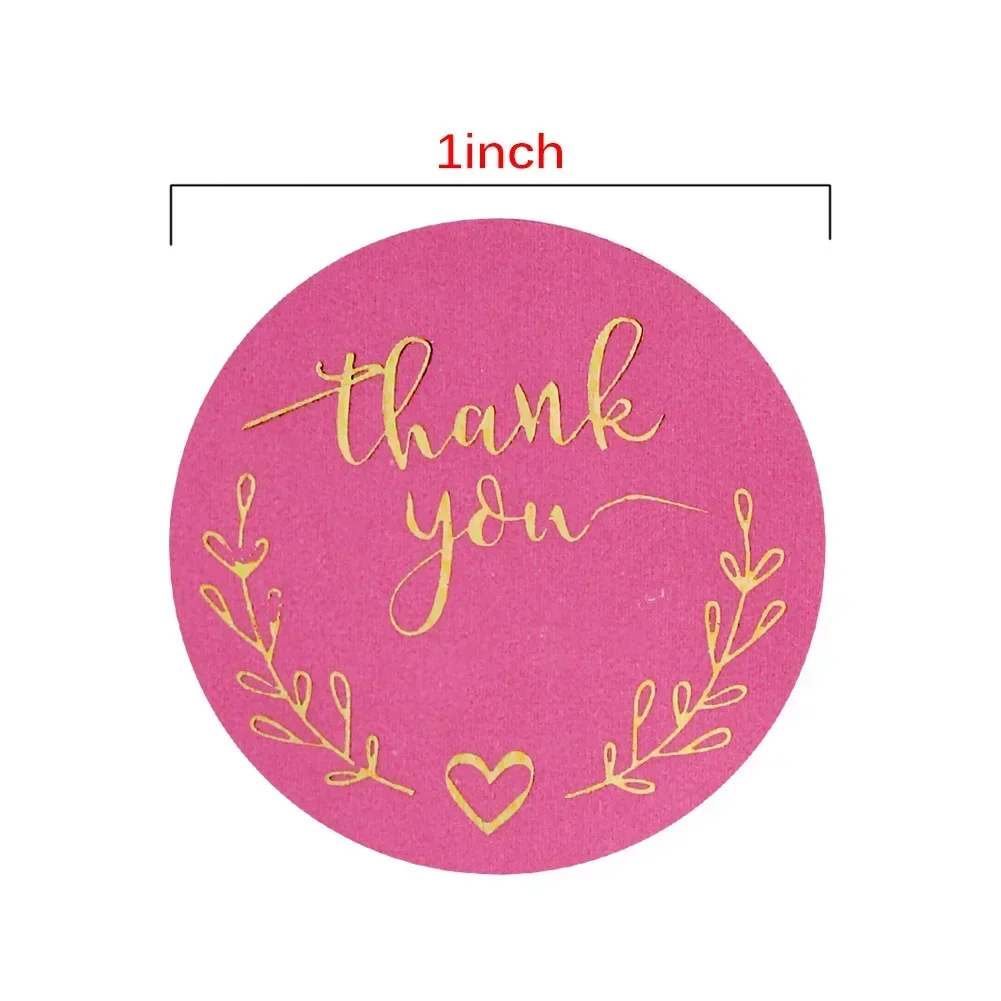 50-500pcs Thank You Sticker Pi - Stationery Supplies Business recension och pris