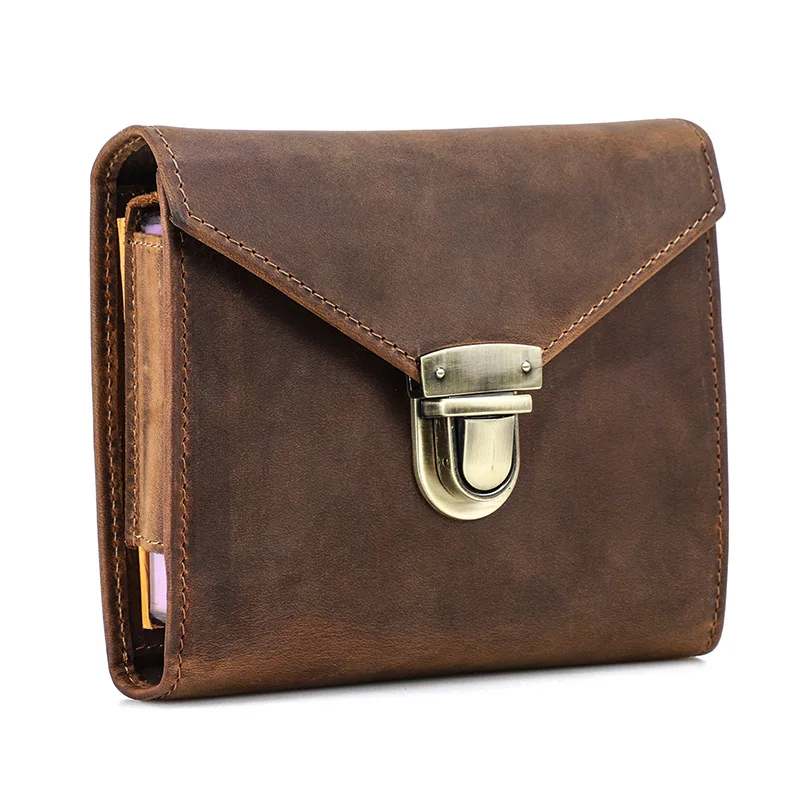 Luxury Retro Leather Notebook  - Stationery Supplies Business recension och pris