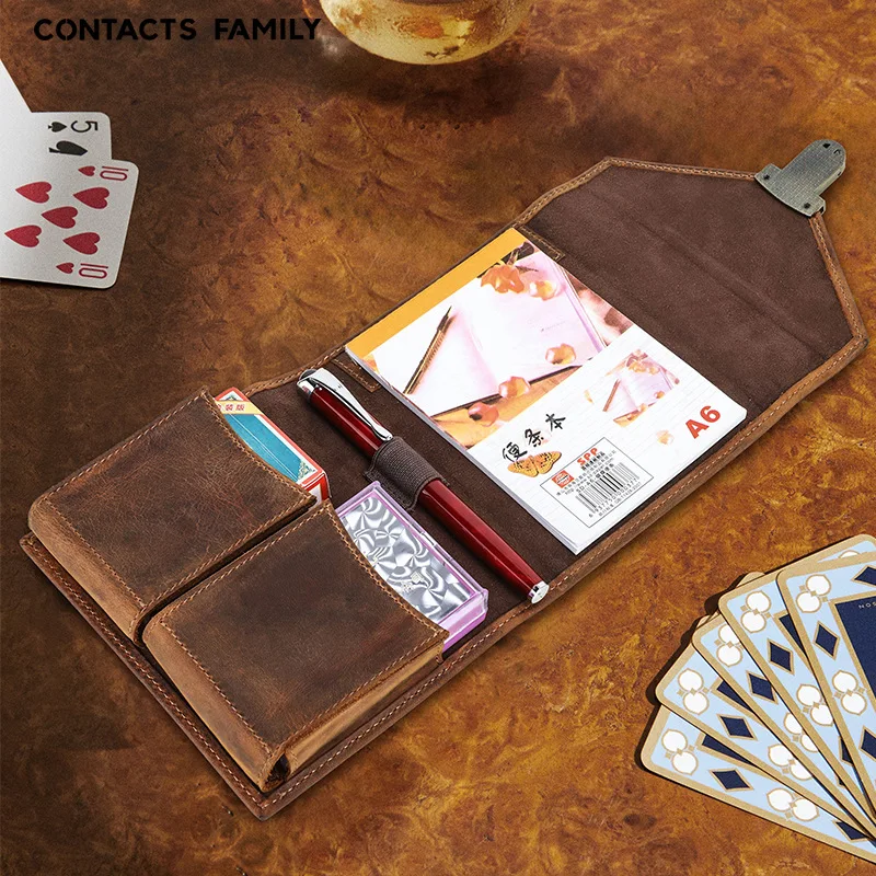 Luxury Retro Leather Notebook  - Stationery Supplies Business recension och pris