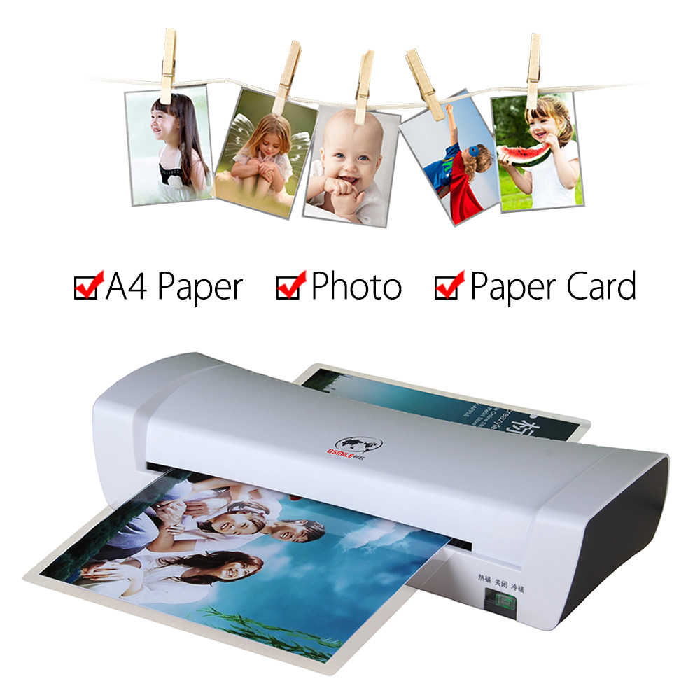 SL200 A4 Hot and Cold Laminati - Document Laminator Pouch recension och pris