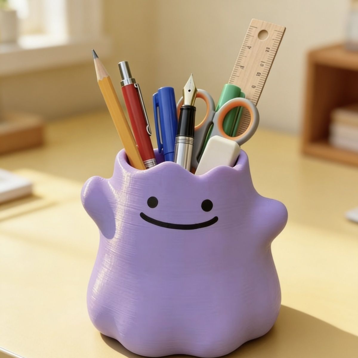 Pokemon Ditto Pen Holder Creat - Stationery Office recension och pris