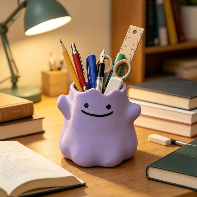 Pokemon Ditto Pen Holder Creat - Stationery Office recension och pris
