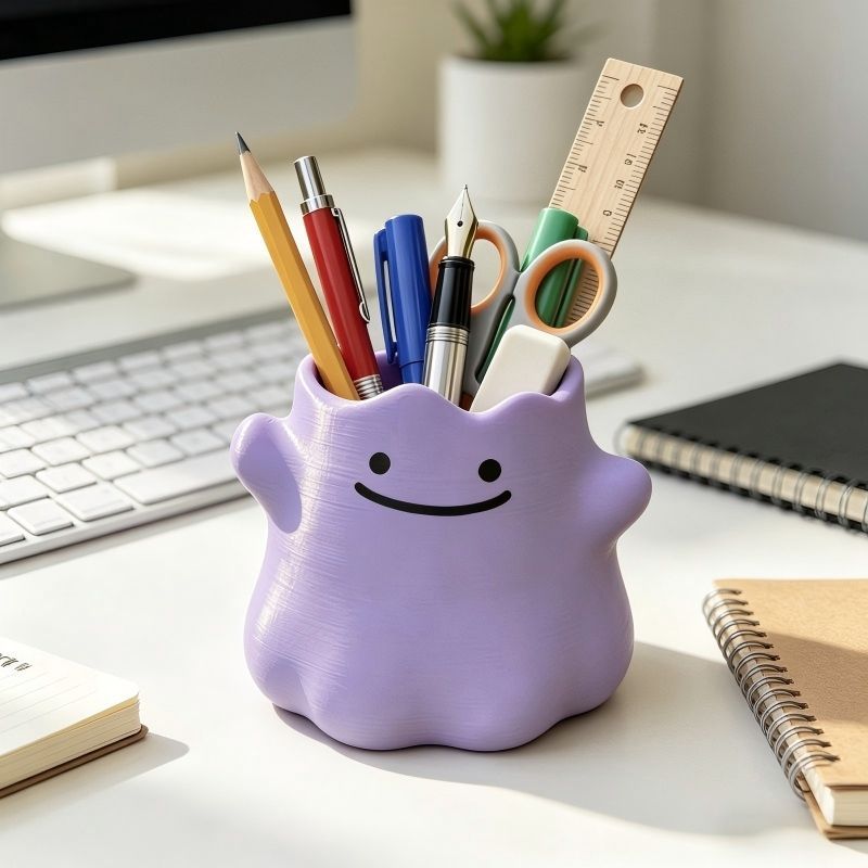 Cartoon Character Pen Holder C - Stationery Office recension och pris