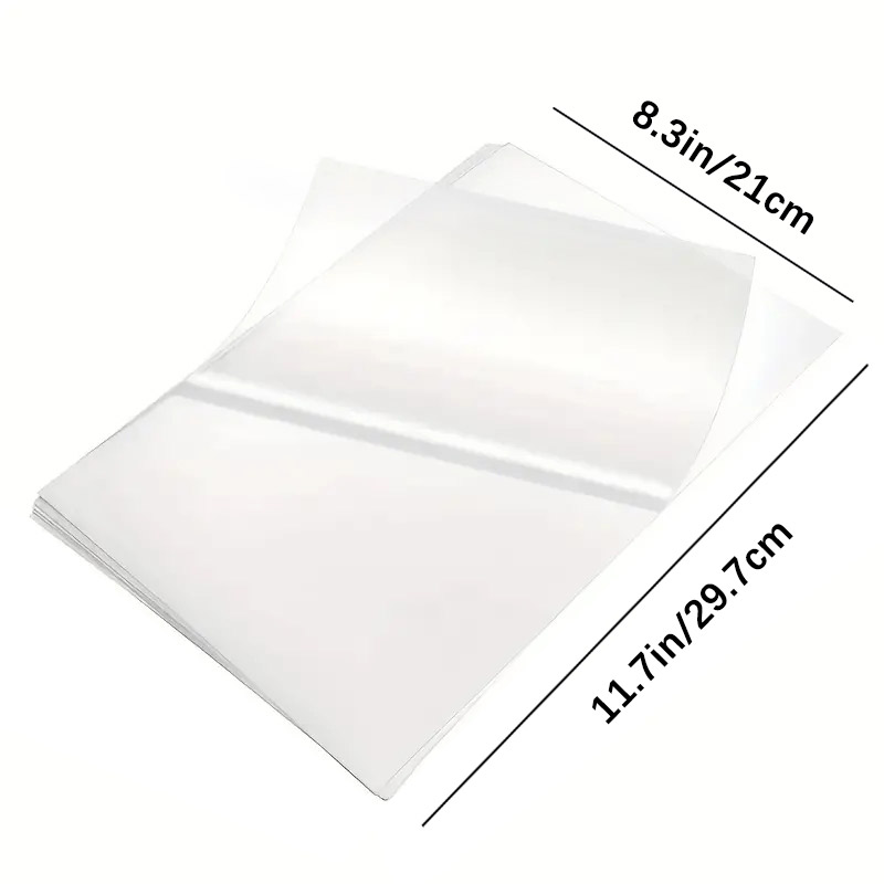 ESHANG 20Sheets Clear Cold Lam - Document Laminator Pouch recension och pris