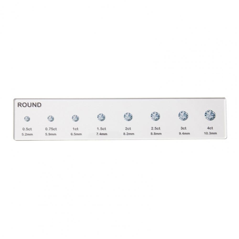 Rhinestone Size Ruler 3pcs Rhi - Ruler Set Transparent recension och pris