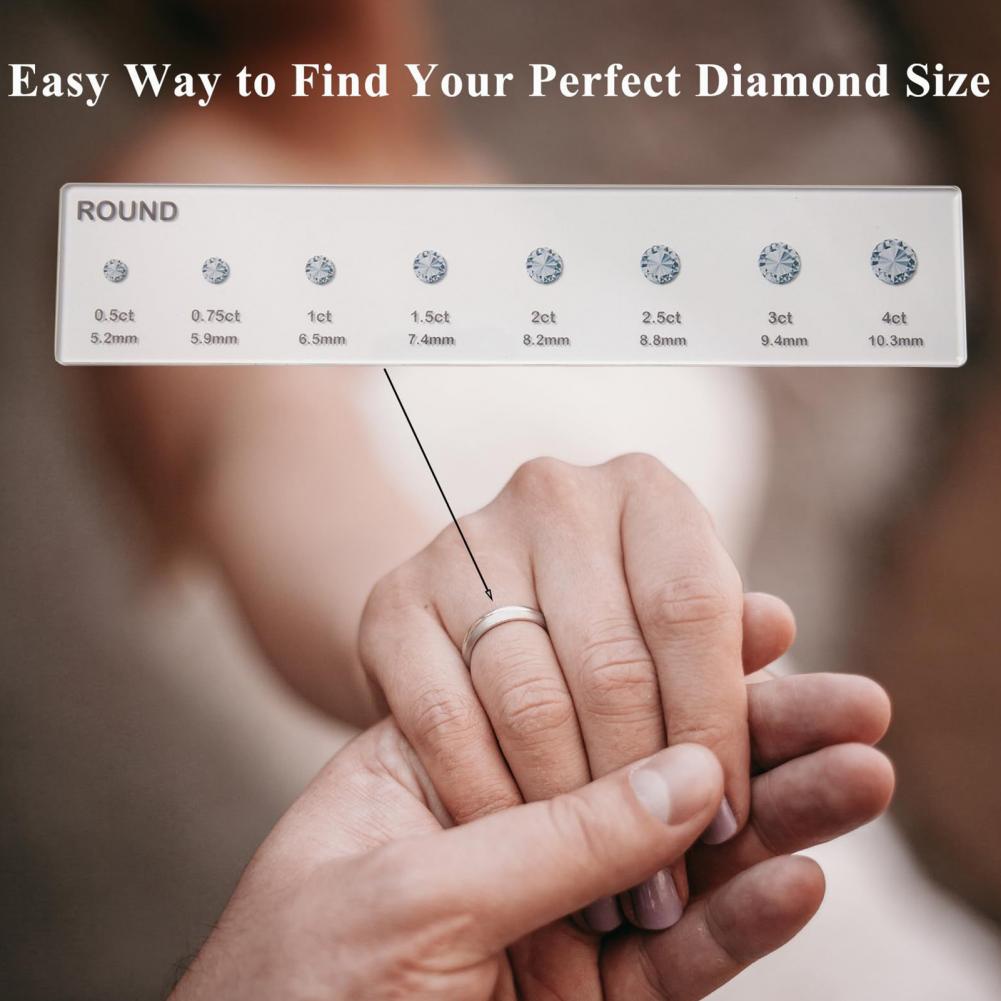 Rhinestone Size Ruler 3pcs Rhi - Ruler Set Transparent recension och pris