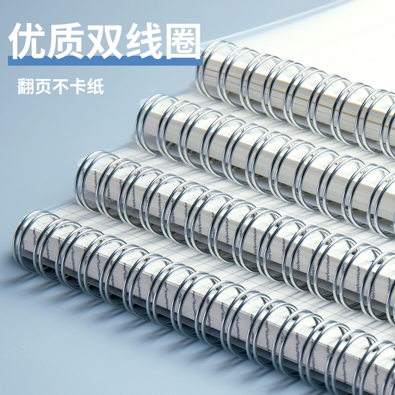 A5 PP Coil Notebook, Dot Grid  - Notebook Dotted A5 recension och pris