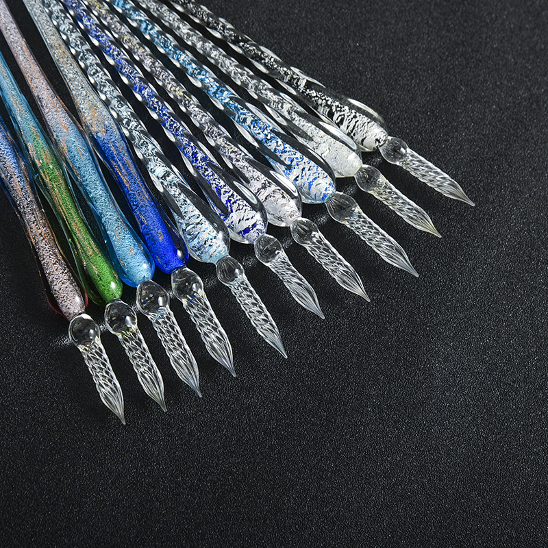 Colored Crystal Glass Dip Pen  - Fountain Pen Ink recension och pris