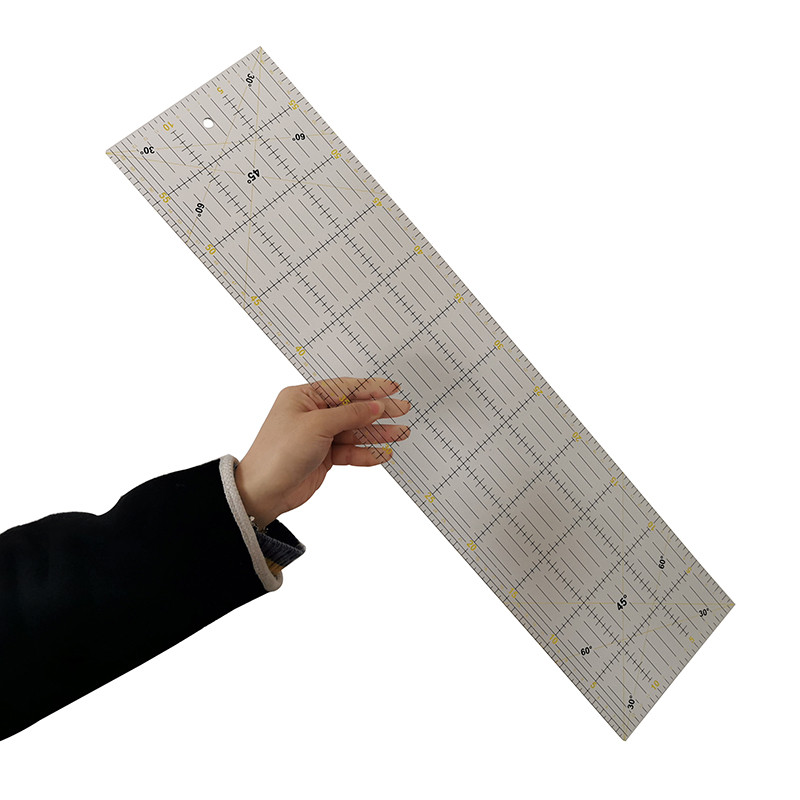 1 Pcs 60x15x0.3cm Acrylic Patc - Ruler Set Transparent recension och pris