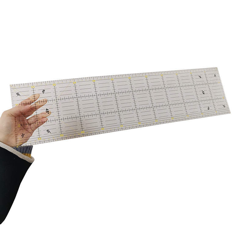 1 Pcs 60x15x0.3cm Acrylic Patc - Ruler Set Transparent recension och pris