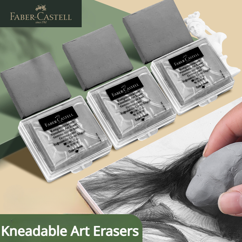 1Pc Faber-Castell  Drawing Art - Rubber Eraser Kneaded recension och pris