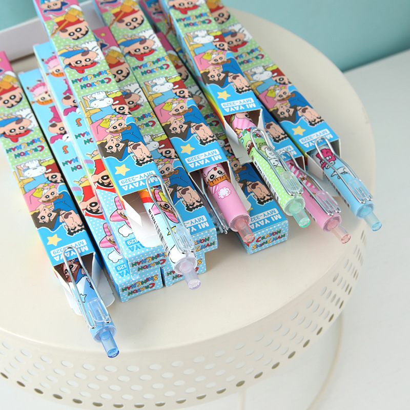 6Pcs Cartoon Crayon Shin-Chan  - Office Stationery And Supply recension och pris