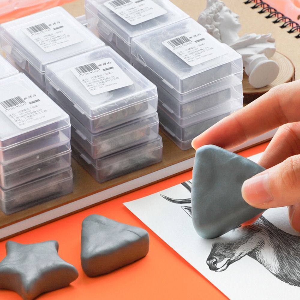 4Pcs Soft Sketching Erasers Mo - Rubber Eraser Kneaded recension och pris