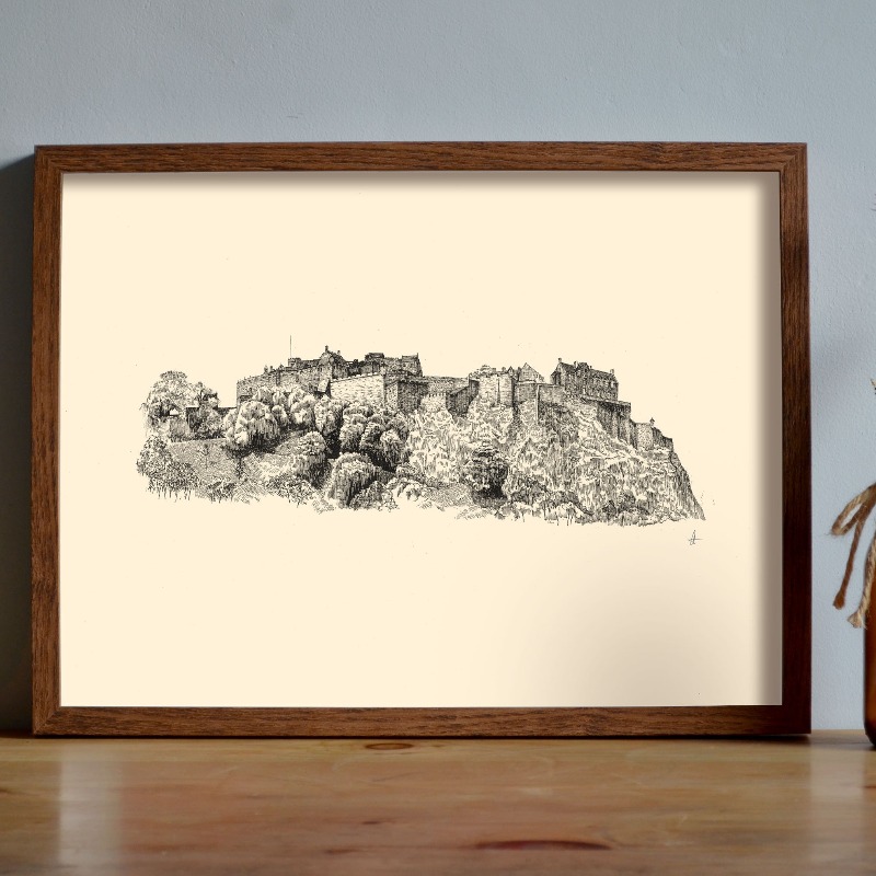 Vintage Edinburgh Castle Pen I - Fountain Pen Ink recension och pris