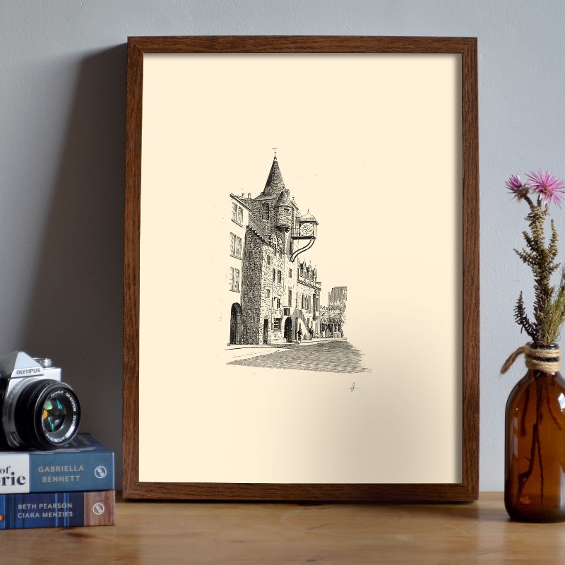 Vintage Edinburgh Castle Pen I - Fountain Pen Ink recension och pris
